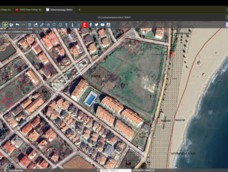 Ready-To-Build Land For Sale Near Gündal Beach In Kumbağ