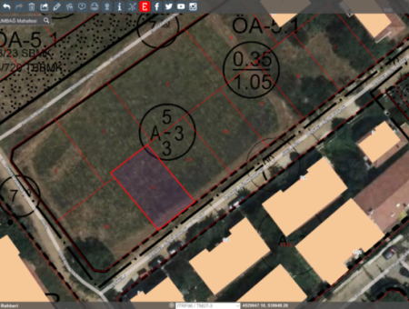 Ready-To-Build Land For Sale Near Gündal Beach In Kumbağ