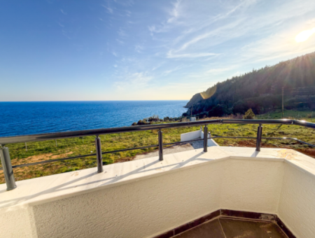 Kumbağ Panoramic Sea View Luxury New 2 1 Flats For Sale