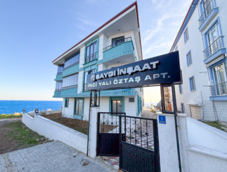 Kumbağ Panoramic Sea View Garden New 1 1 Flat For Sale