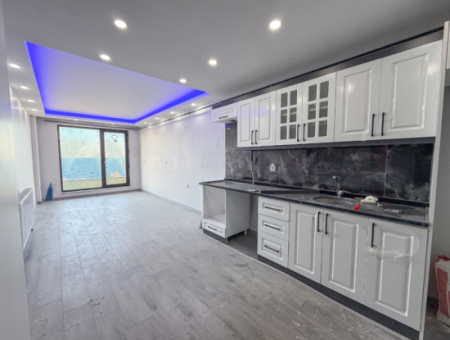 Kumbağ Panoramic Sea View Garden New 1 1 Flat For Sale