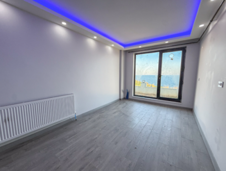 Kumbağ Panoramic Sea View Garden New 1 1 Flat For Sale
