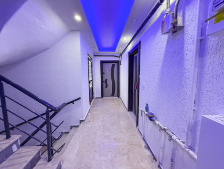 Kumbağ Panoramic Sea View Garden New 1 1 Flat For Sale