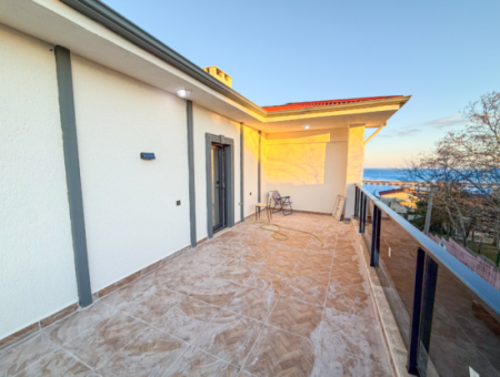 Barbaros Mh Sea View Ultra Luxury 6 1 Triplex New Villa