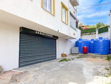 2 1 Flats For Rent In Kumbağ Village Area With Pool And Sea View