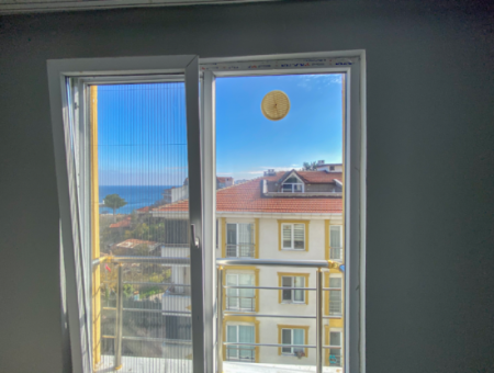 2 1 Flats For Rent In Kumbağ Village Area With Pool And Sea View
