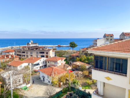 2 1 Flats For Rent In Kumbağ Village Area With Pool And Sea View