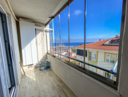 2 1 Flats For Rent In Kumbağ Village Area With Pool And Sea View