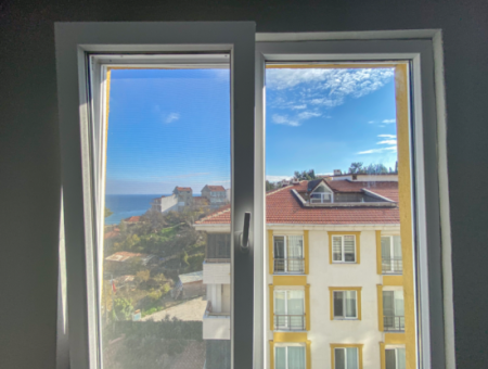 2 1 Flats For Rent In Kumbağ Village Area With Pool And Sea View