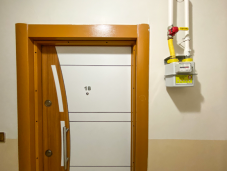 2 1 Flats For Rent In Kumbağ Village Area With Pool And Sea View