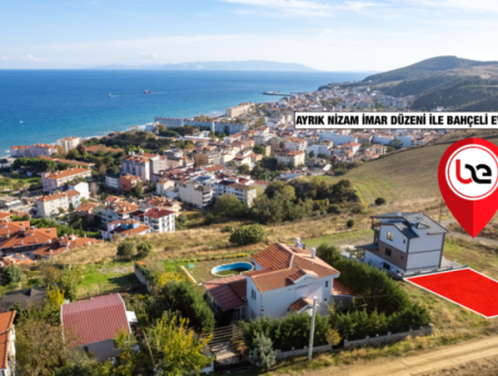 Ready-To-Build Land With Sea View 275M2 Residential Zoning In Kumbağ