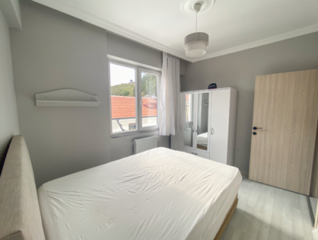 Furnished Sea View 2 1 Flat For Rent In The Center Of Kumbağ