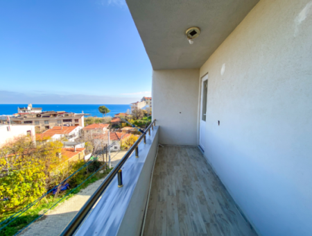2 1 Flats For Rent In Kumbağ Village Area With Pool And Sea View