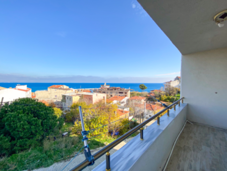 2 1 Flats For Rent In Kumbağ Village Area With Pool And Sea View