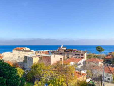 2 1 Flats For Rent In Kumbağ Village Area With Pool And Sea View