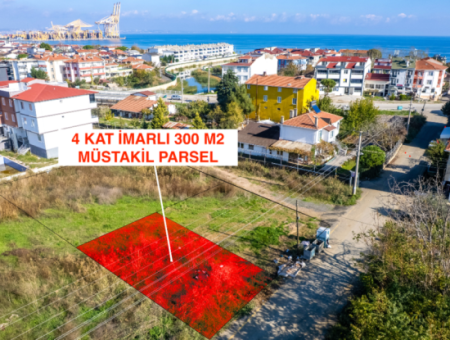 4-Storey Residential Zoned Land For Sale In Kumbağ