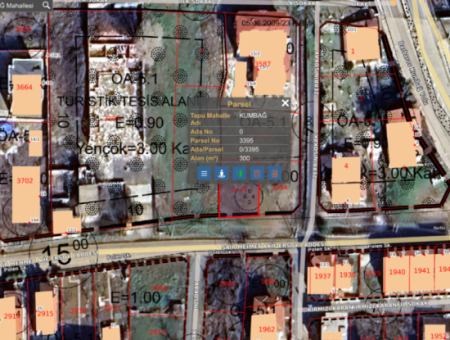 4-Storey Residential Zoned Land For Sale In Kumbağ