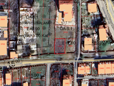 4-Storey Residential Zoned Land For Sale In Kumbağ