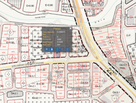 4-Storey Residential Zoned Land For Sale In Kumbağ