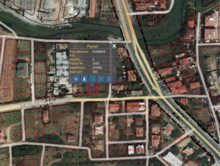 4-Storey Residential Zoned Land For Sale In Kumbağ