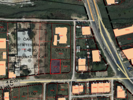 4-Storey Residential Zoned Land For Sale In Kumbağ