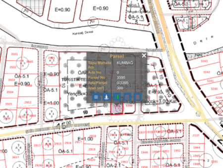 4-Storey Residential Zoned Land For Sale In Kumbağ