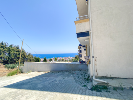 Fully Furnished 2 1 Flat For Sale With Sea View Pool In Kumbağ