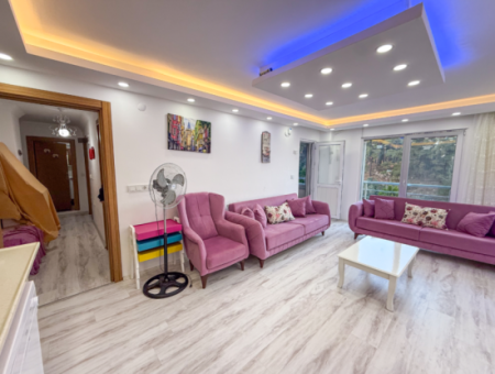 Fully Furnished 2 1 Flat For Sale With Sea View Pool In Kumbağ