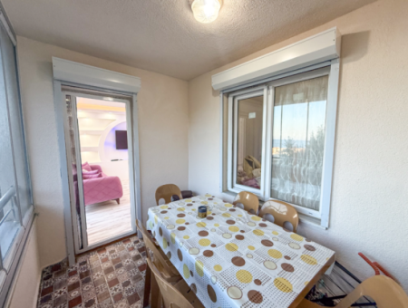 Fully Furnished 2 1 Flat For Sale With Sea View Pool In Kumbağ