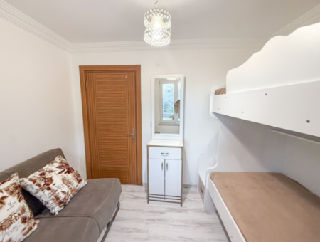 Fully Furnished 2 1 Flat For Sale With Sea View Pool In Kumbağ