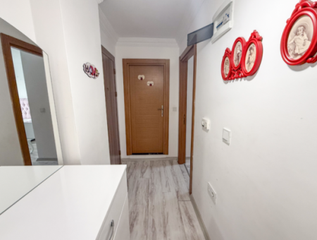 Fully Furnished 2 1 Flat For Sale With Sea View Pool In Kumbağ