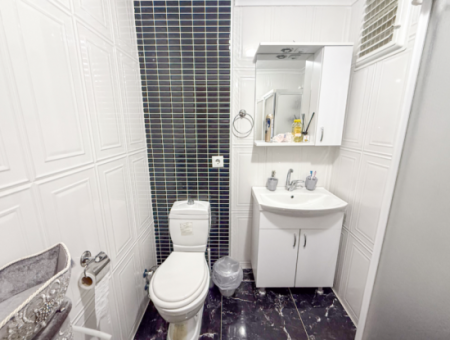 Fully Furnished 2 1 Flat For Sale With Sea View Pool In Kumbağ