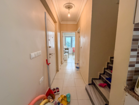 3 1 Duplex For Sale With Terrace And Double Balcony In The Center Of Kumbağ