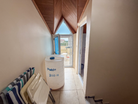 3 1 Duplex For Sale With Terrace And Double Balcony In The Center Of Kumbağ