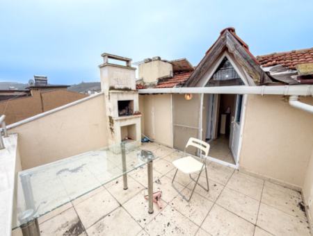 3 1 Duplex For Sale With Terrace And Double Balcony In The Center Of Kumbağ