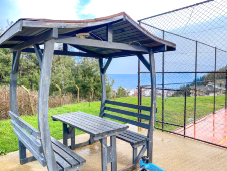 Fully Furnished Luxury 1 1 Flat For Rent In Kumbağ Pool Site