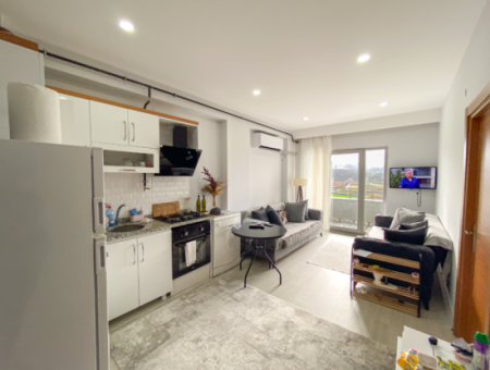 Fully Furnished Luxury 1 1 Flat For Rent In Kumbağ Pool Site