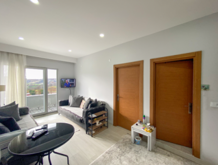 Fully Furnished Luxury 1 1 Flat For Rent In Kumbağ Pool Site