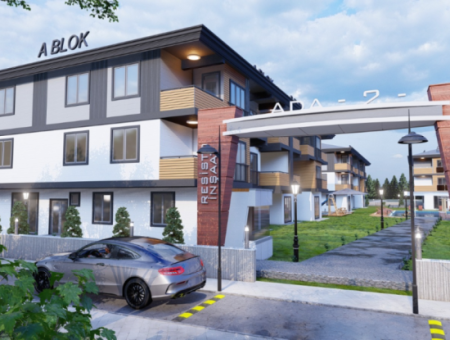 2 1 Flats For Sale In Ova Kent 2 Complex With Luxury Pool In Kumbağ