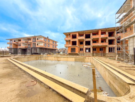 2 1 Duplex Flats For Sale In Ova Kent 2 Complex With Luxury Pool In Kumbağ