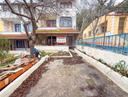 7 1 Triplex Villa For Sale With Large Garden In The Center Of Kumbağ