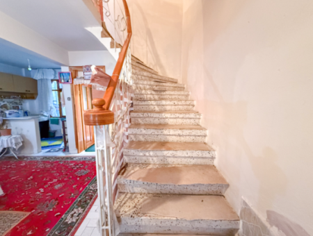 7 1 Triplex Villa For Sale With Large Garden In The Center Of Kumbağ