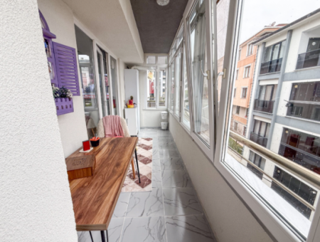 Spacious 2 1 Flat For Sale With Settlement Close To Kumbağ Market Street