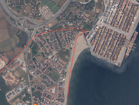 185 M2 Block Order Land For Sale In Kumbağ, Close To Gündal Beach