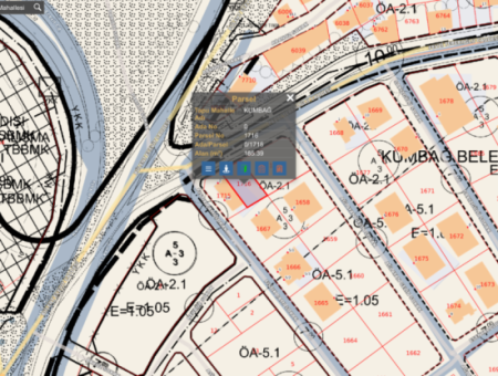 185 M2 Block Order Land For Sale In Kumbağ, Close To Gündal Beach