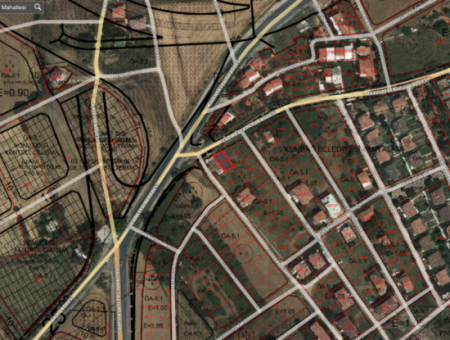 185 M2 Block Order Land For Sale In Kumbağ, Close To Gündal Beach