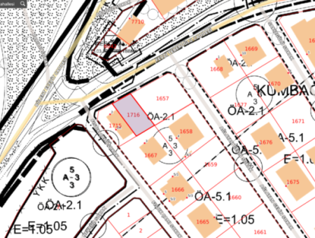 185 M2 Block Order Land For Sale In Kumbağ, Close To Gündal Beach
