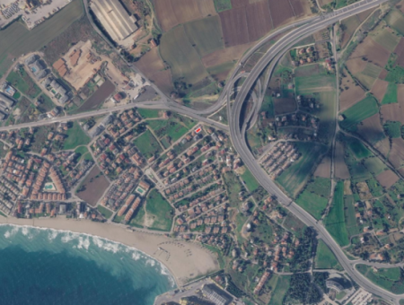 185 M2 Block Order Land For Sale In Kumbağ, Close To Gündal Beach