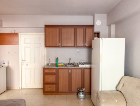 1 1 Flat For Sale With Large Balcony In Central Location In Kumbağ