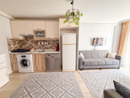 Furnished 1 1 Flat On The Sea Side Of The Street In Kumbağ